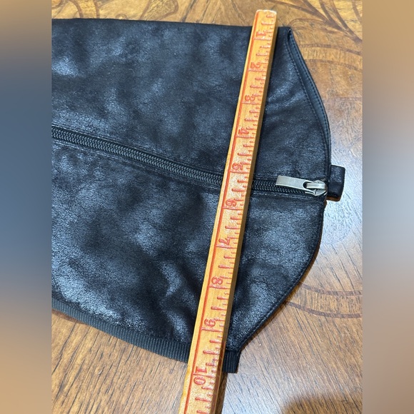 Torrid Black Knee High Moto Boots 10W Wide Calf Faux Leather Zip Riding Boot - Picture 13 of 14